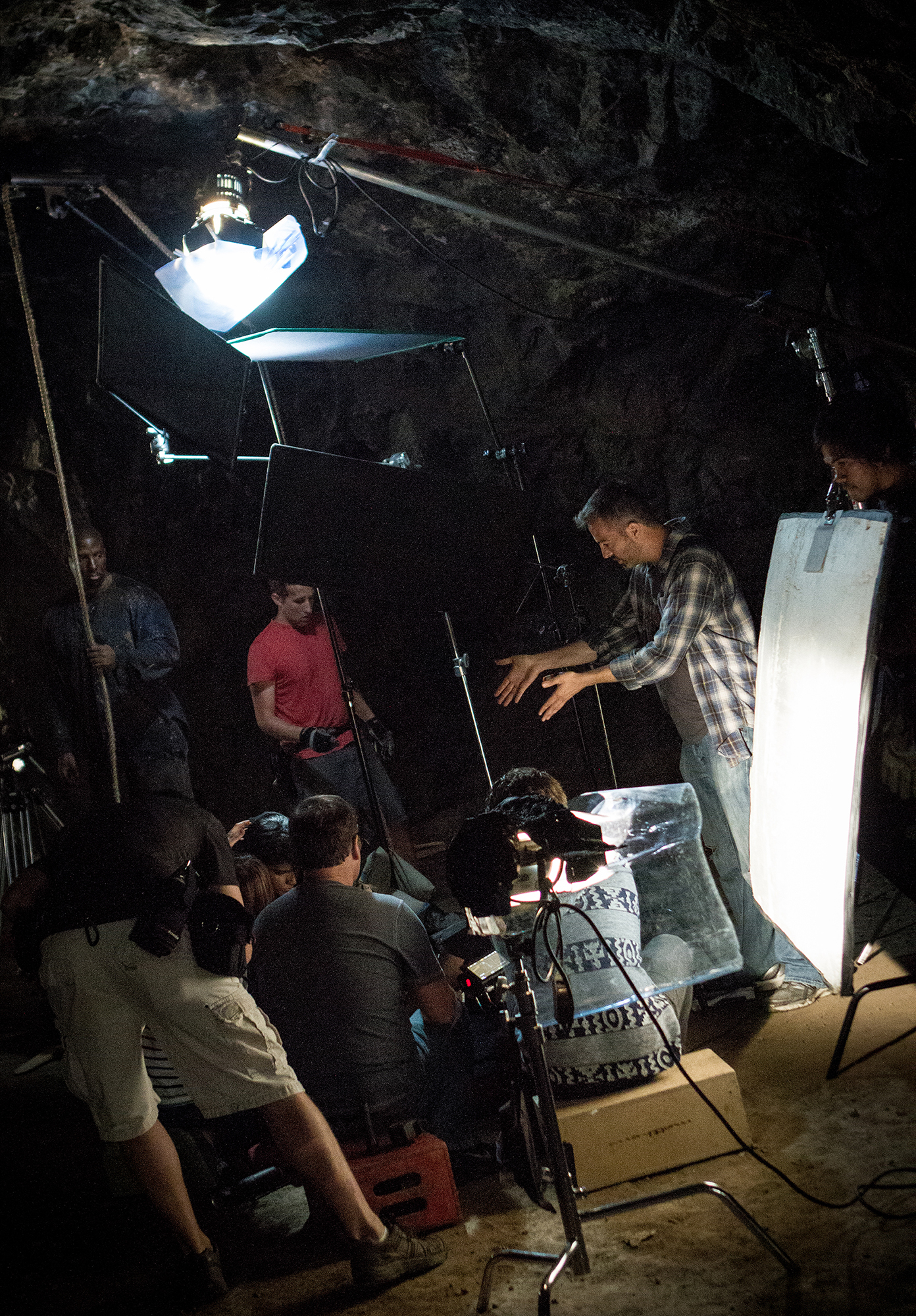 On set — Endangered BTS